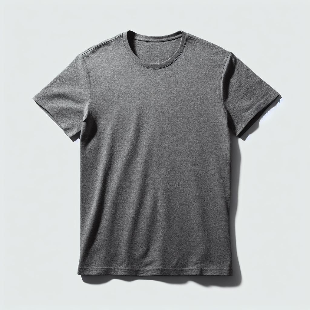 Round Neck T-Shirt Cotton UNISEX - Solid Half Sleeve