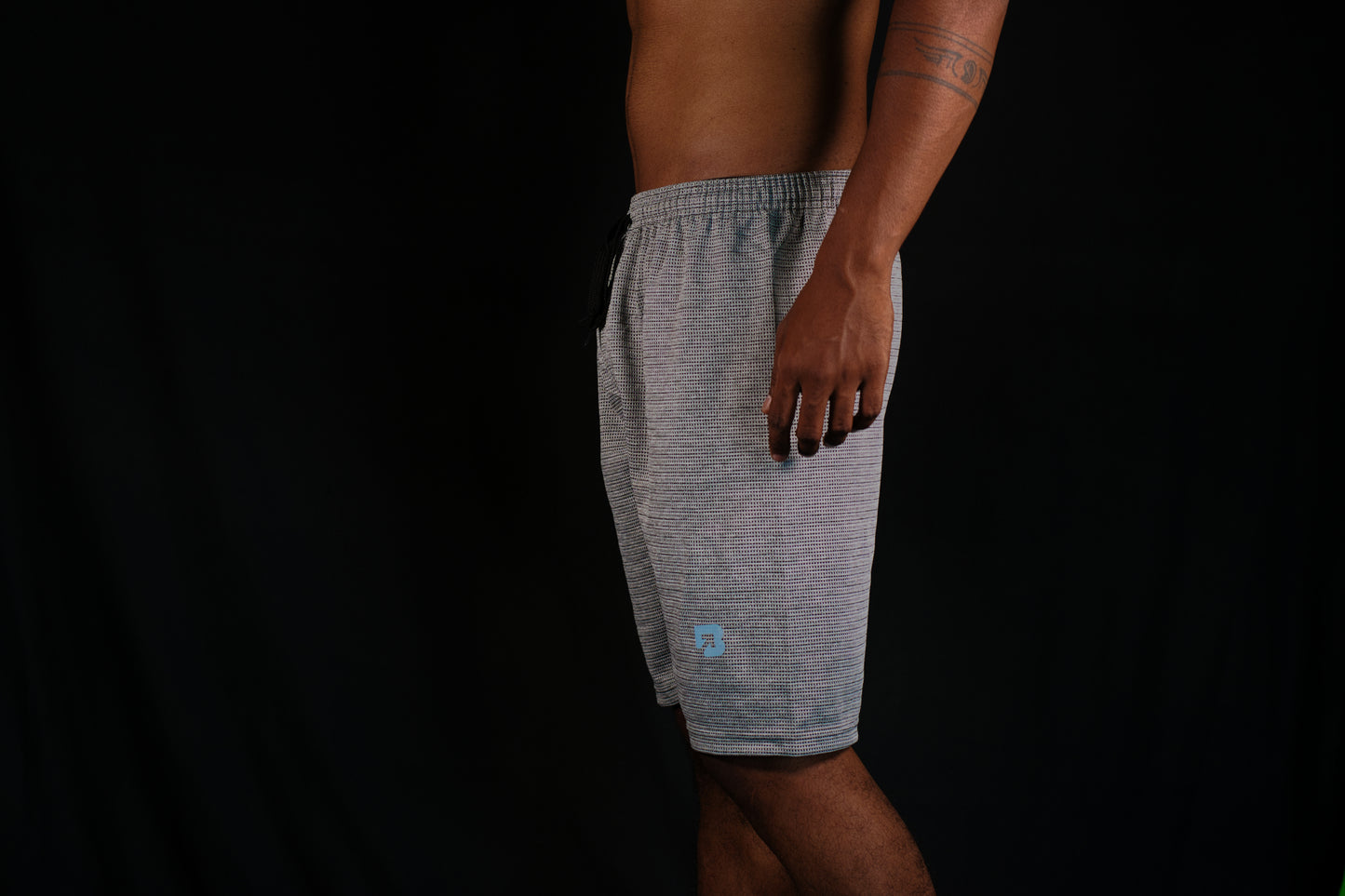 WAFFLE Casual Polyester Shorts